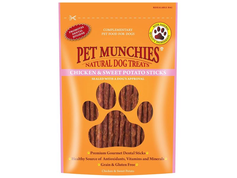 Pet Munchies Chicken & Sweet Potato 90g