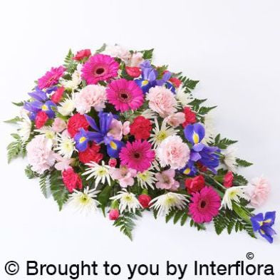 Pink White and Lilac Spray