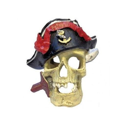 Aquarium Ornament Pirate Skull