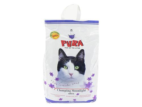 Pura Moonlight Ultra Clumping Cat Litter Lavender 5l