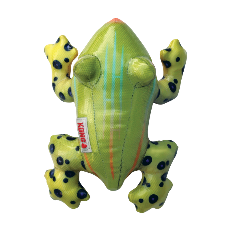 KONG Shieldz Frog Dog Toy