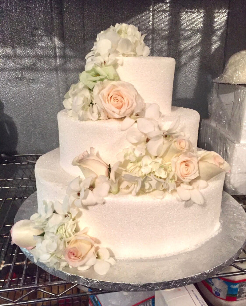 Rose & Hydrangeas Cake Flowers