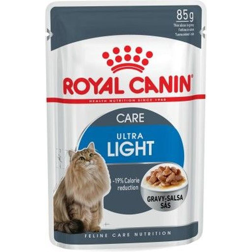 Royal Canin Ultra Light in Gravy Cat Food Pouch - 85g