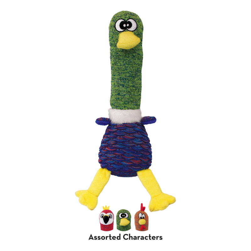 KONG Shakes Cuckoos Asst Dog Toy Medium