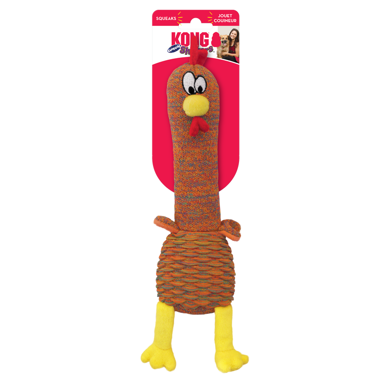 KONG Shakes Cuckoos Asst Dog Toy Medium