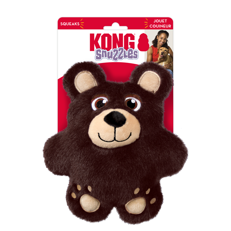 KONG Snuzzles Bear Medium Dog Toy