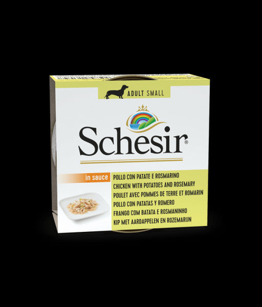 Schesir Dog Wet Food Can-Chicken With Potatoes And Rosemary