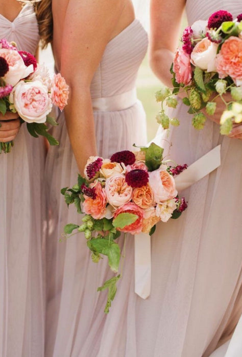 Selection of Bridesmaids Bouquets