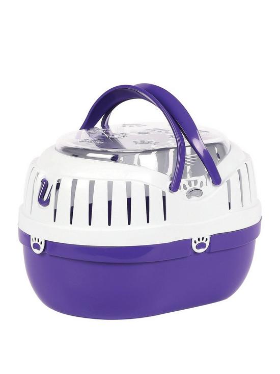 Happy Pet Small Animal Carrier Purple - Medium