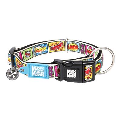Max and Molly Smart ID Collar Comic 15-24"