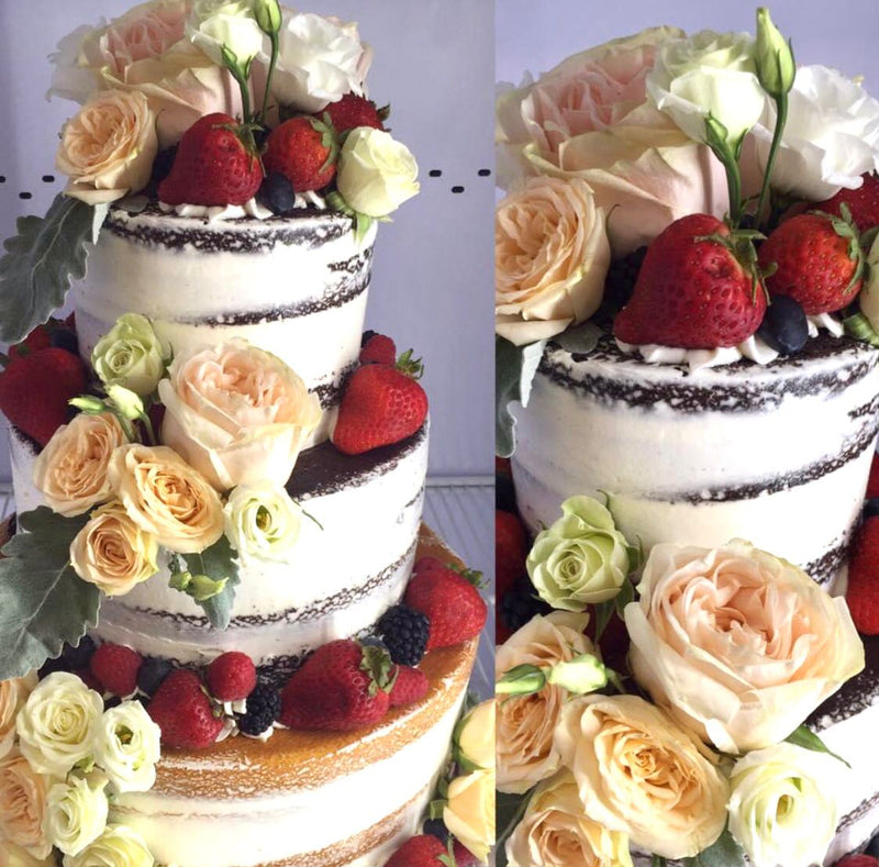 Summer Splender Cake Flowers