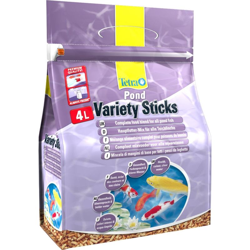 Tetra Pond Variety Sticks 600gm / 4 Litre