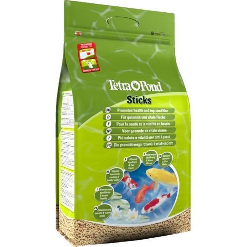 Tetra Pond Floating Food Sticks 1680g / 15 Litre