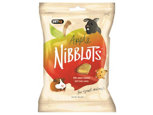 VetIQ Nibblots Small Animal Apple Treats 30g