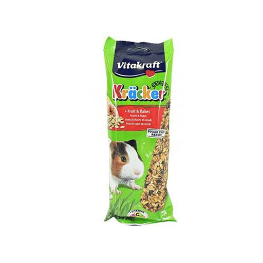 Vitakraft Guinea Pig Fruit Flake Sticks 2 Pack