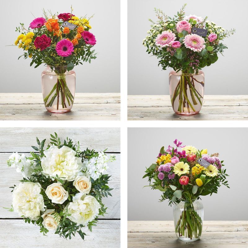 Vase made with the finest flowers