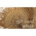 Wood Gift Card