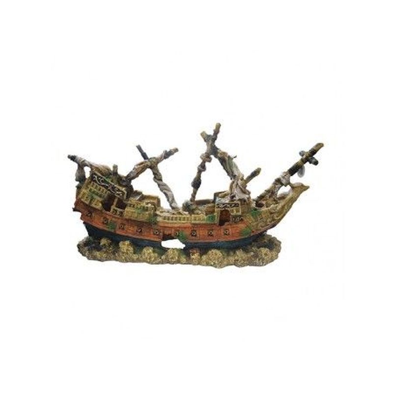 Giant Pirate Shipwreck One Piece 34 x 26 x 15cm