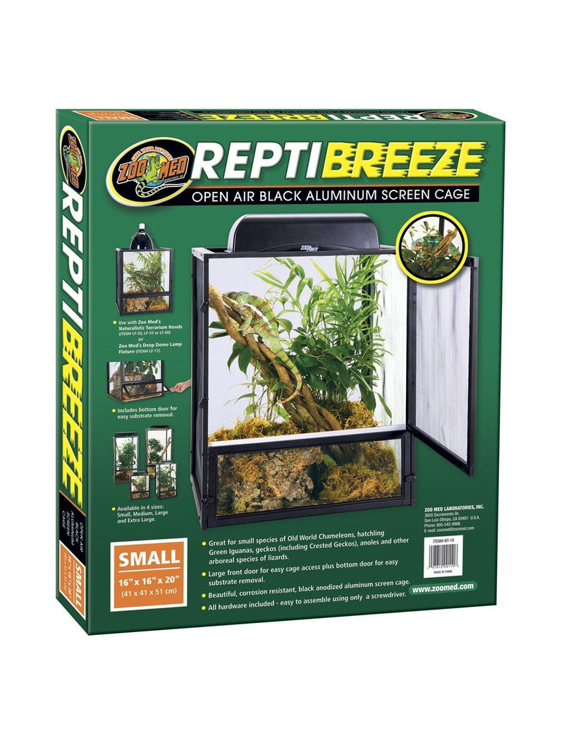 Zoo Med ReptiBreeze Screen Cage Small 41 x 41 x 51cm