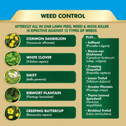 Aftercut All in One Lawn Feed, Weed and Moss Killer 80sqm Spreader