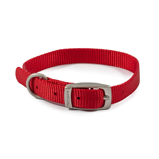 Ancol S5 Nylon Dog Collar 20" Red