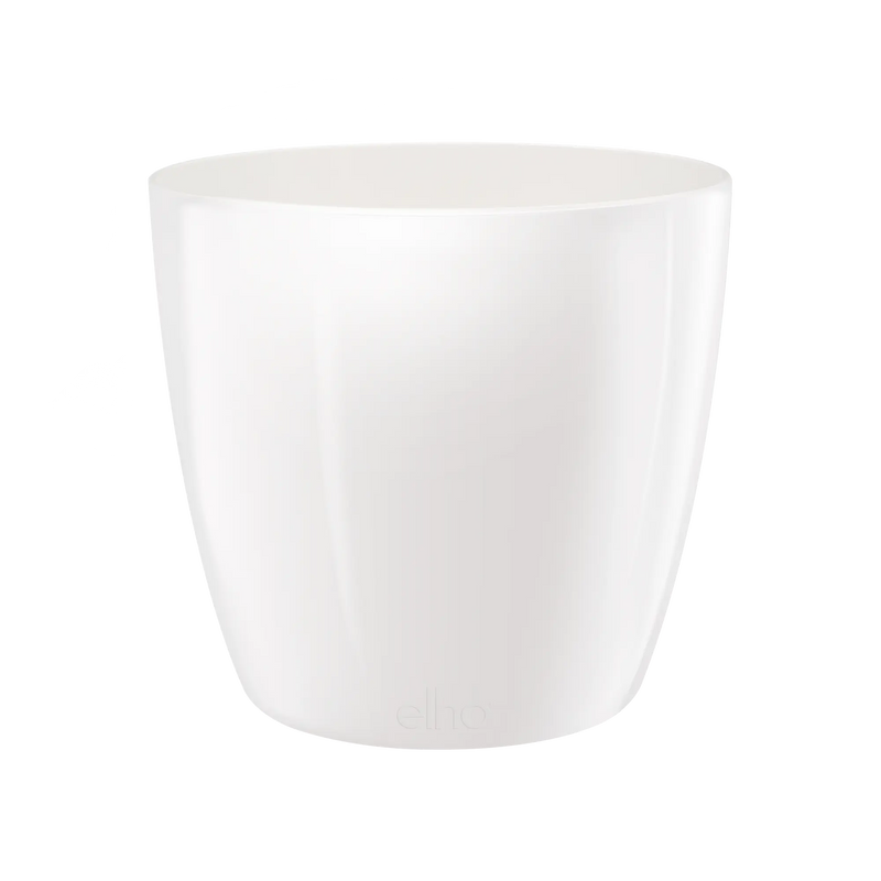 Elho Brussels Diamond Round White 16cm