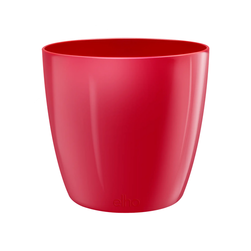 Elho Brussels Diamond Round Red 18cm