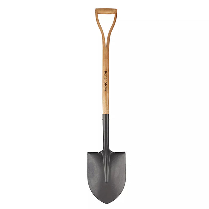 Kent and Stowe Carbon Steel Round Nose Shovel