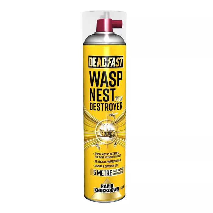 Westland Deadfast Wasp Nest Plus Destroyer Spray 600ml