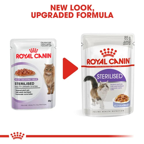 Royal Canin Sterilized Wet Cat Food in Jelly 85g