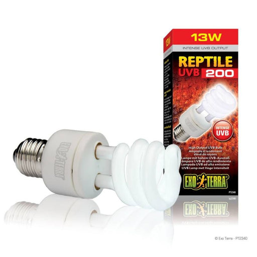 Exo Terra Reptile UVB 200 Compact Lamp 13w
