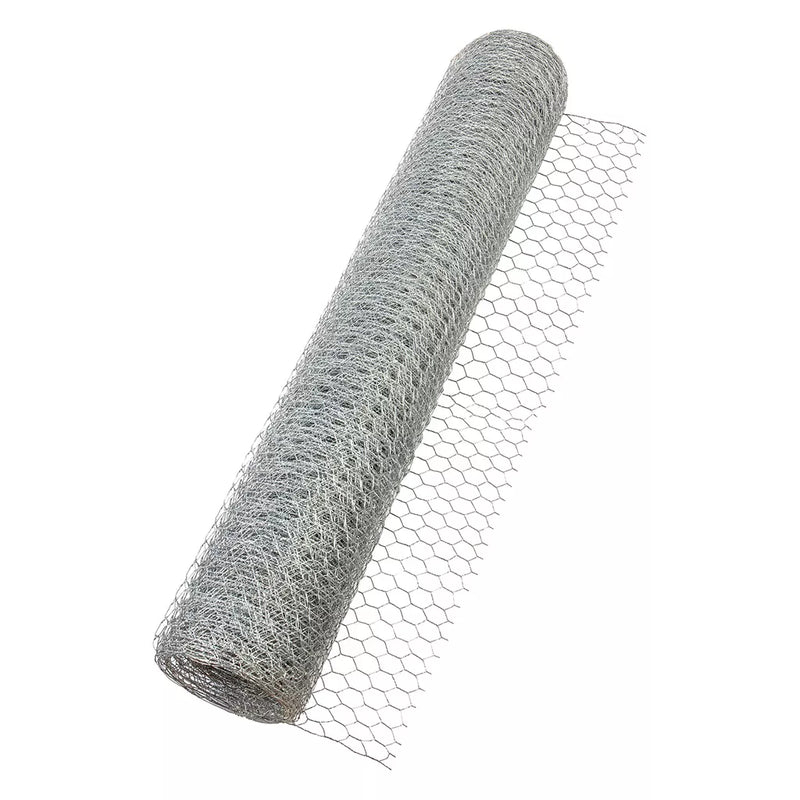 Gardman Galvanised Wire Netting 10x0.6m 13mm