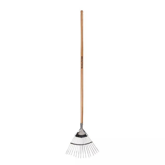 Kent and Stowe Garden Life Stainless Steel Leaf Rake
