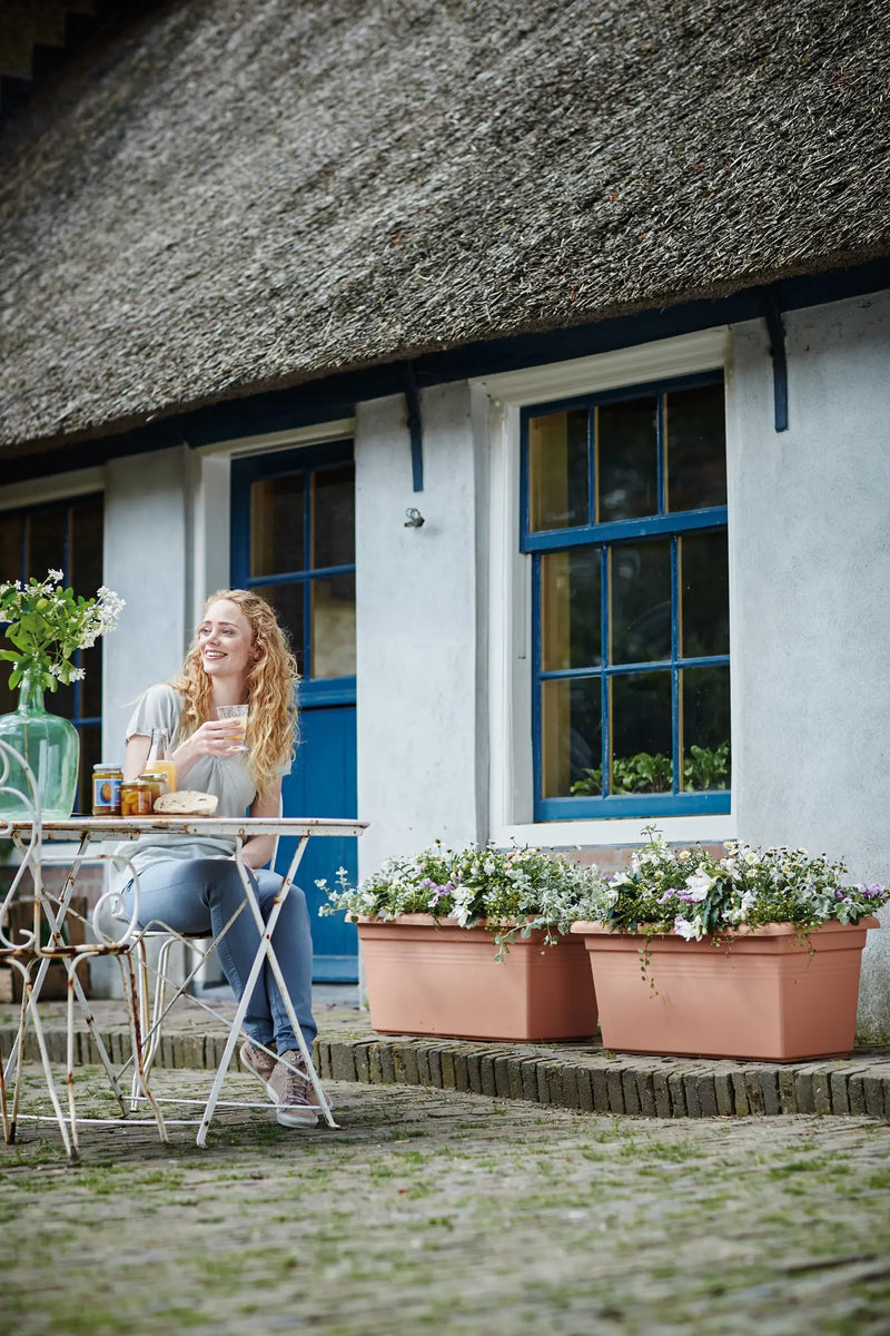 Elho Green Basics Garden xxl 60cm Mild Terracotta colour