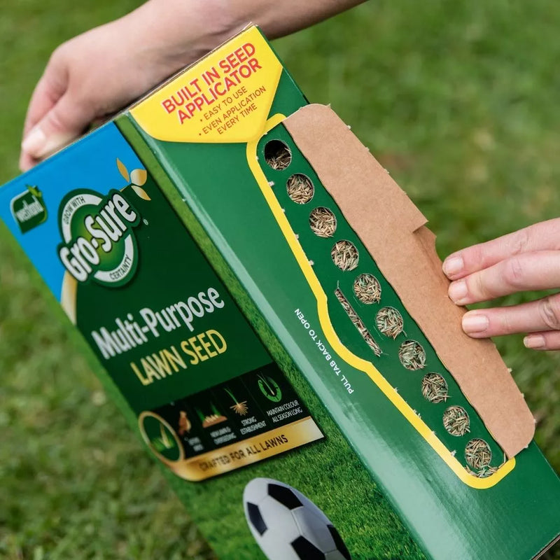 Westland Gro-Sure Multi Purpose Lawn Seed Box 10sqm + 30% Extra Free