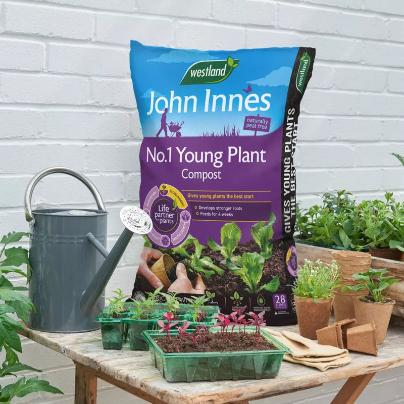 John Innes Peat Free No.1 Young Plant Compost 28L