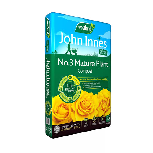 John Innes Peat Free No.3 Mature Plant Compost 28L