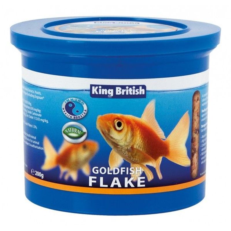 King British Goldfish Flakes 200g