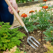kent and Stowe Stainless Steel Border Hand Fork