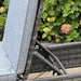 Boston - Lounger with Side Table Dark Grey