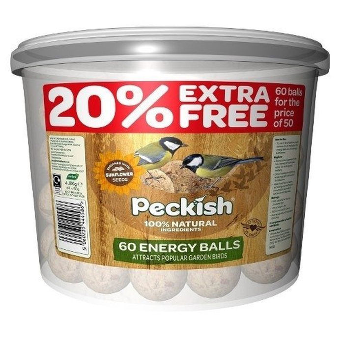 Peckish Fat Balls in Bucket 50 pieces
