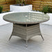 Bali - 6 Seat Set with 135cm Round Table Grey