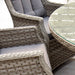 Bali - 8 Seat Set with 170cm Round Table Grey