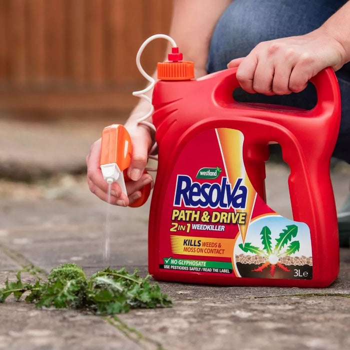 Resolva Path & Drive Weedkiller Ready to Use 3L
