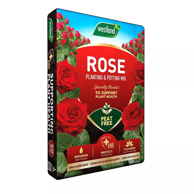 Westland Rose Planting & Pot Mix Peat Free 50L