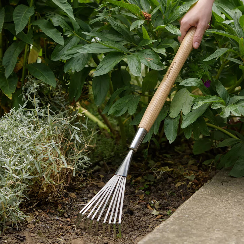 Kent & Stowe Stainless Steel Border Hand Shrub Rake